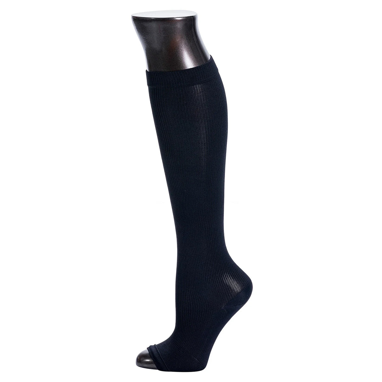 Compression Socks Open Toes Knee High Leg Support 2 Pack | Medias de Compresión con Abertura en Dedos 2 Pack