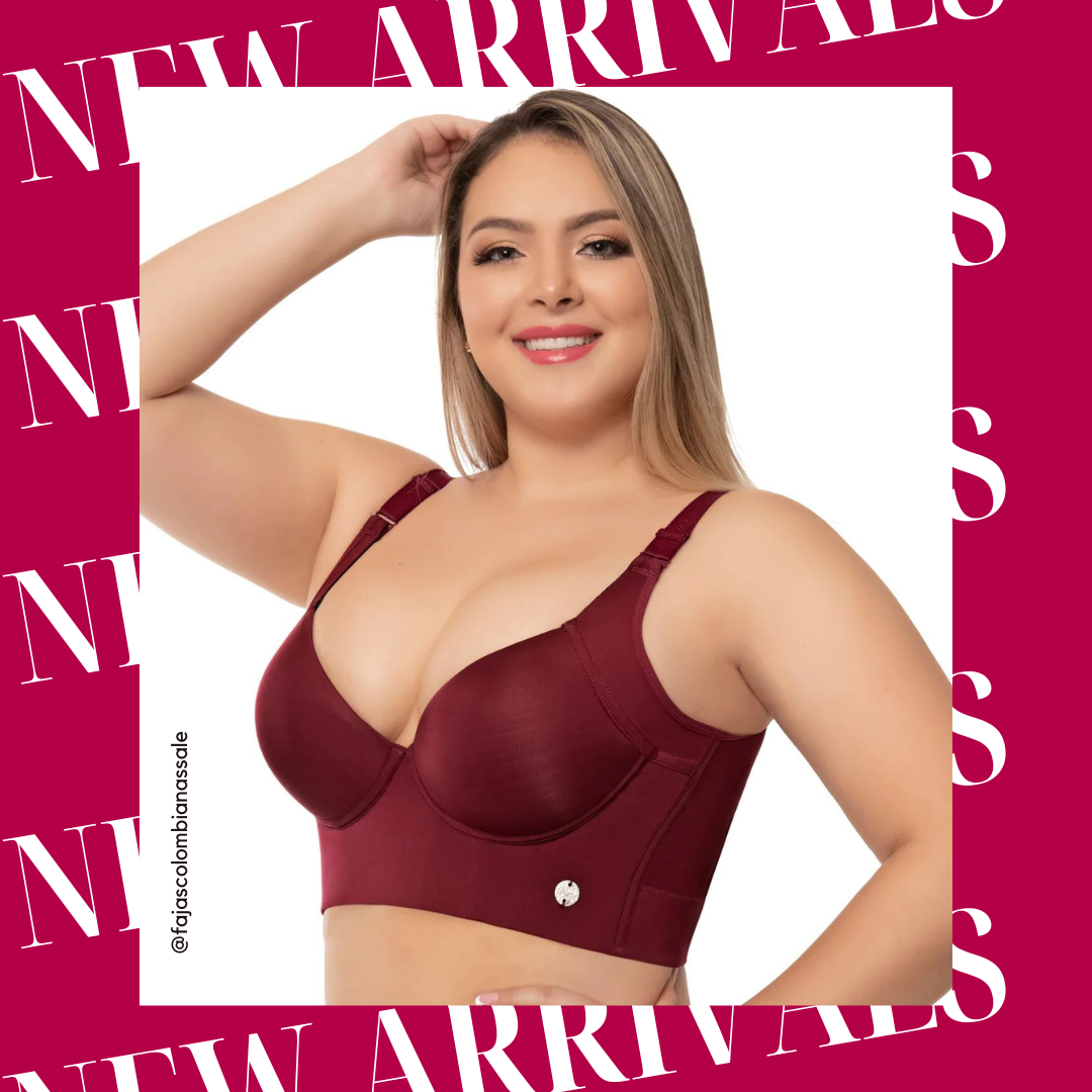 Push Up Faja Bra | Smooths fat bulges on sides and back