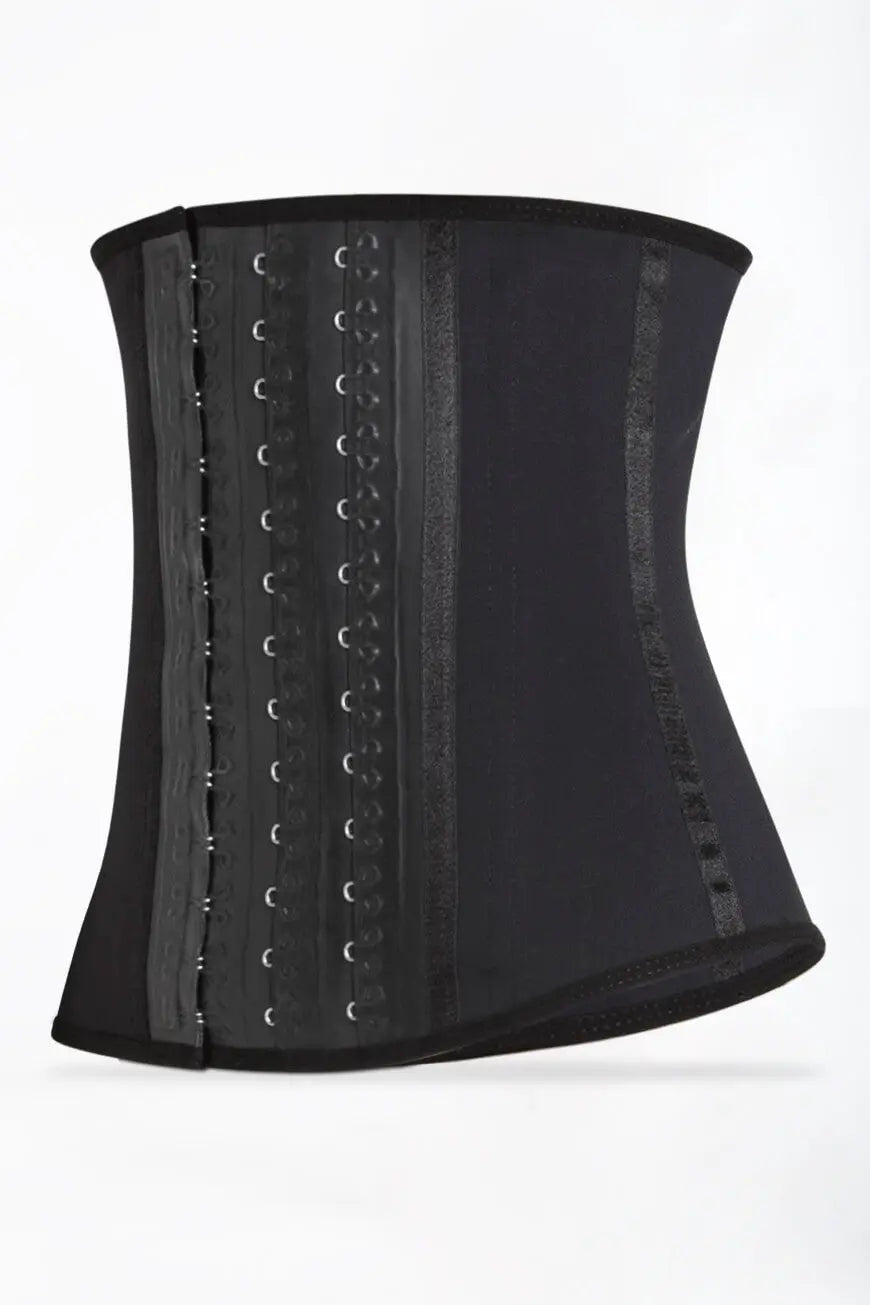Latex Waist Trainer | Compression Cincher with Hooks | Colombian Faja