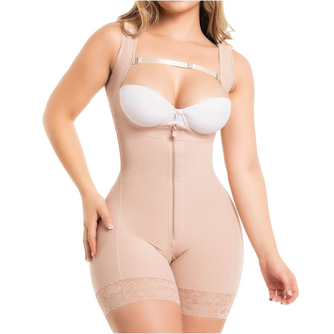 Faja Colombiana with Thick Straps |Everyday Shaper High Compression Short