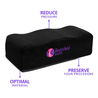 Brazilian Butt Lift Pillow – BBL Foam Pillow - Firm Support Cushion Butt Support with cover bag