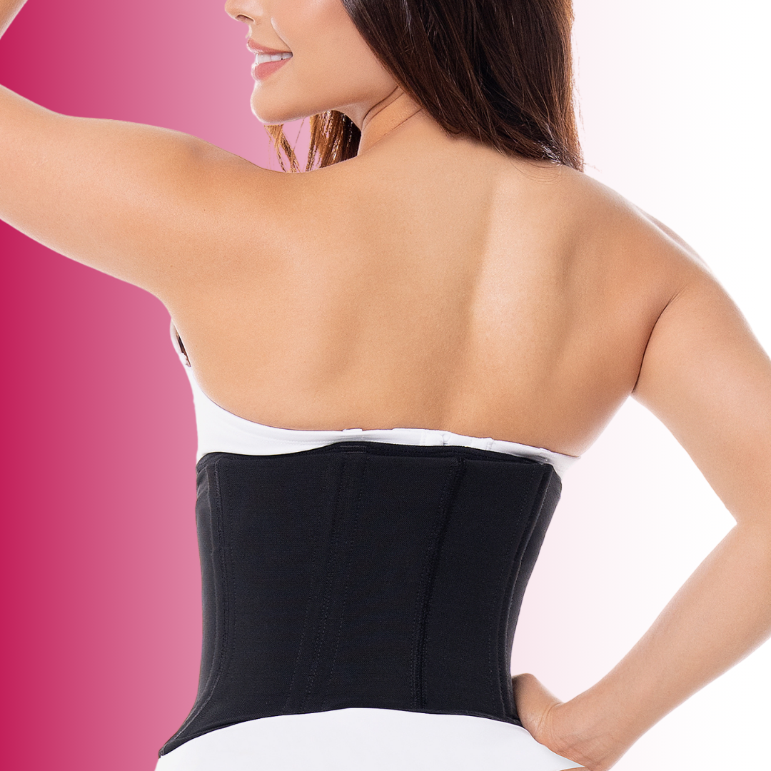 Deluxe Extreme Waist Girdle with 15 bones | corset style | Faja Colombiana