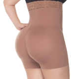 Colombian Seamless Strapless Shaper Short – Premium Collection | High-Waisted Tummy Control, Invisible Under Clothing, Butt Lifter Design