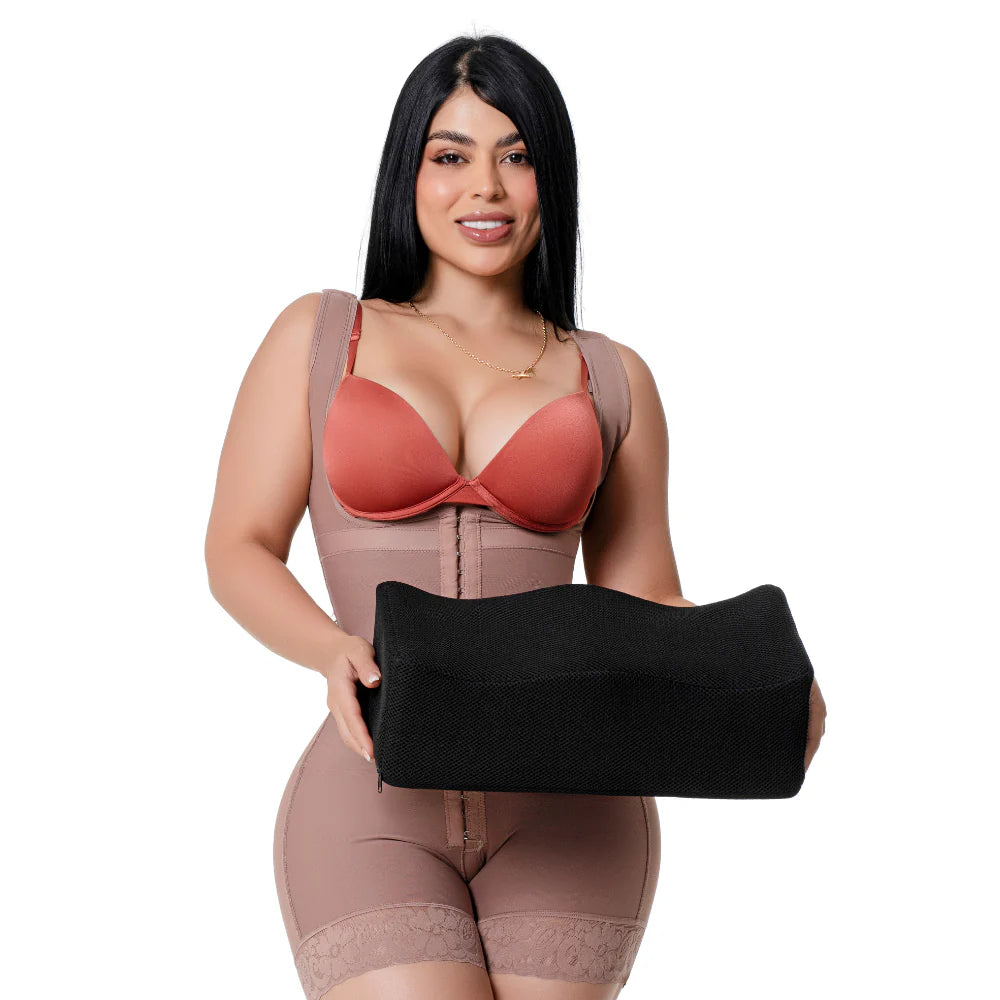 Brazilian Butt Lift Pillow – BBL Foam Pillow -  Firm Support Cushion Butt Support with cover bag