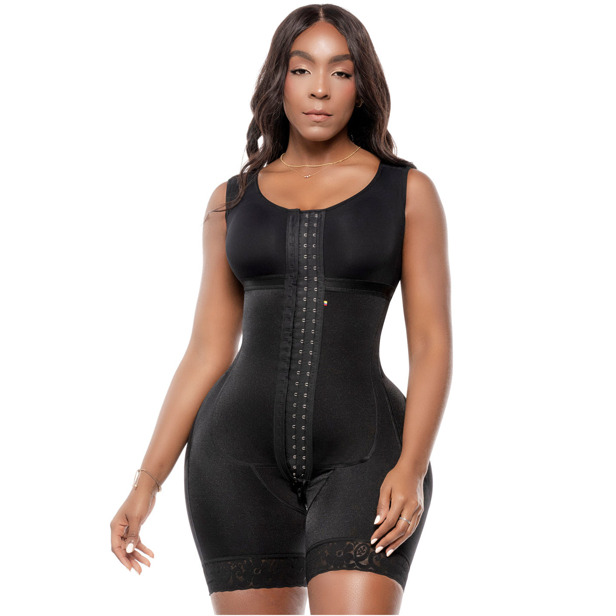 Hourglass Stage 2 Faja – Short Style with Bra Included & Zipper Crotch