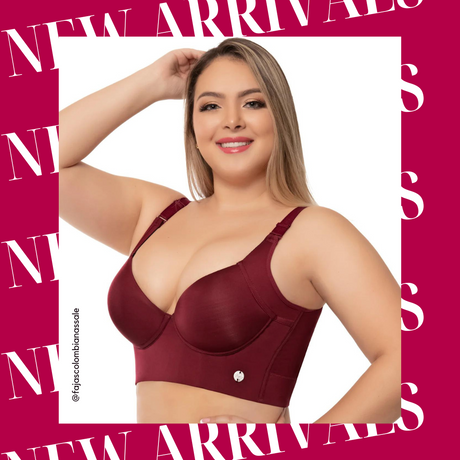 Push Up Faja Bra  | Smooths fat bulges on sides and back