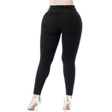 Colombian Jeans Butt Lifter Color Black FCS2403