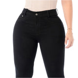 Colombian Jeans Butt Lifter Color Black FCS2403