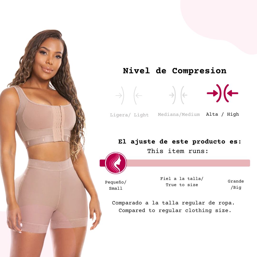 Short Levanta Cola | BBL Short sin costuras atras