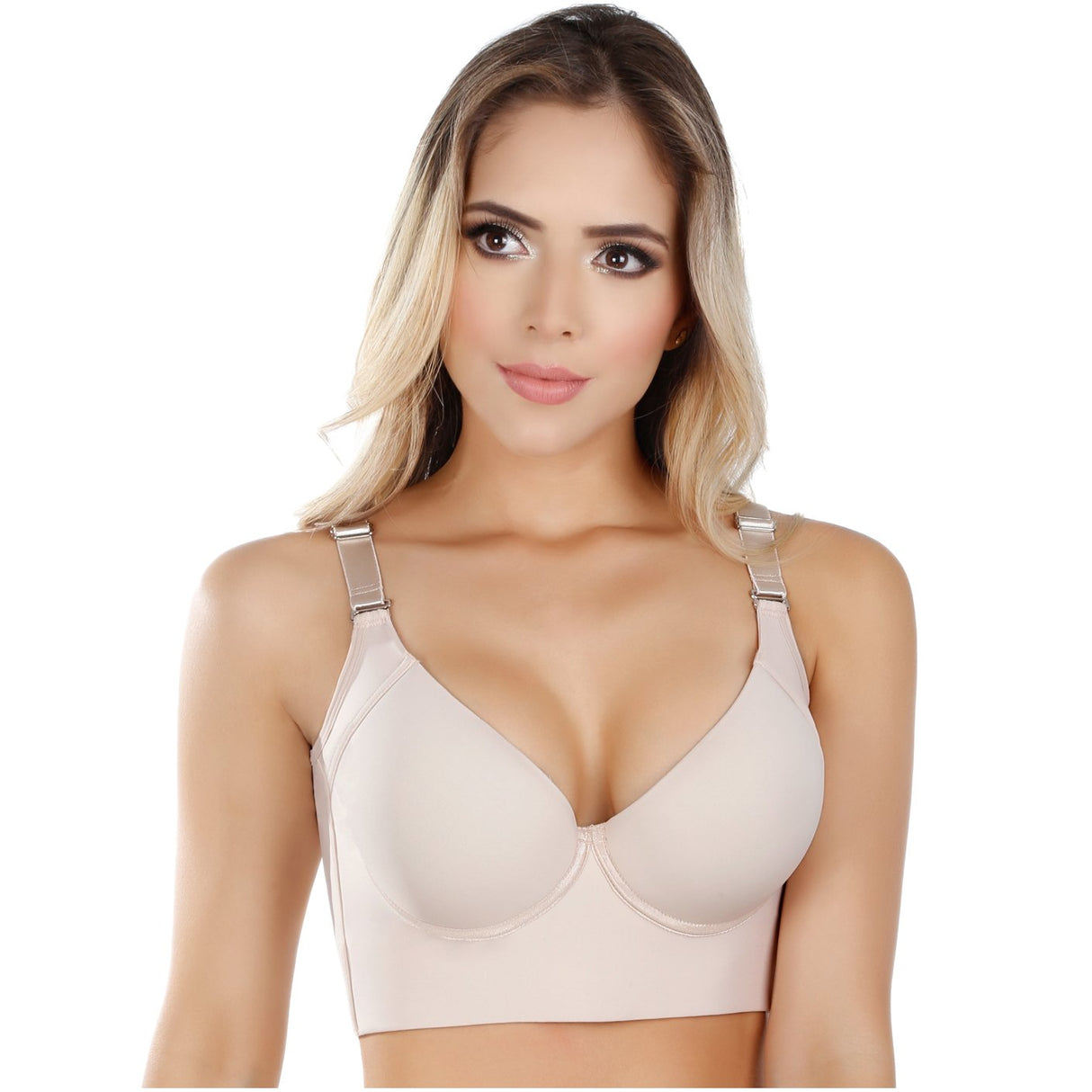 Push Up Faja Bra  | Smooths fat bulges on sides and back