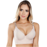 Push Up Faja Bra  | Smooths fat bulges on sides and back